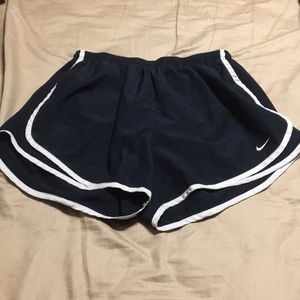 Nike Dri-Fit shorts navy blue women’s large lg